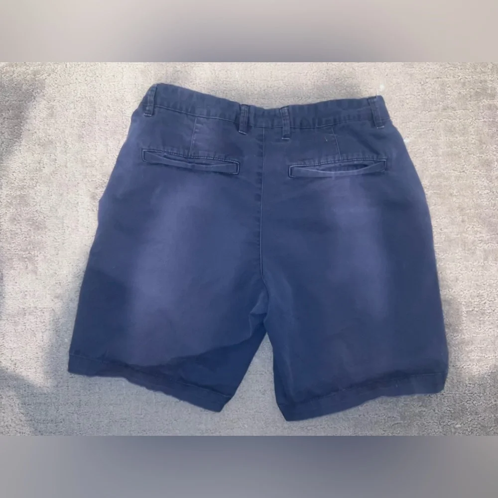 Merona Navy Flat Front Shorts – Size 28